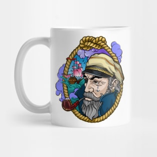 Sailor Captain Portrait Mug